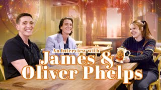 An Interview With James and Oliver Phelps  Harry Potter Photographic Exhibition [upl. by Pearse]