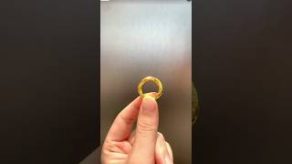 GoldSmith10g Floral Möbius Ring jewelry goldaccessories goldsmiths gold goldsmithtools [upl. by Andromeda]