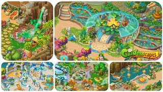 Gardenscapes All Areas Completed gardenscapes [upl. by Wolenik817]