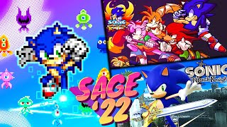 3 Of The Best NEW Sonic Fan Games SAGE 2022 [upl. by Abil]