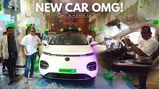 OMG  New Car  MG Windsor EV  Sach Me Kamal Ki Car Hai BHai  Matargashti Vlogs AshianaSince1986 [upl. by Shamma905]