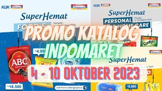 Promo Katalog Indomaret Terbaru 4  10 Oktober 2023  Katalog Mingguan Indomaret Super Hemat [upl. by Reeher]