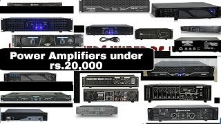 Power Amplifiers under rs20000 [upl. by Essinger]