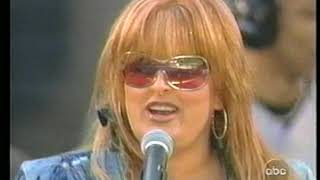 Wynonna Judd sings Elvis  GMA 2002  Burnin Love  Dont Be Cruel [upl. by Annaid886]