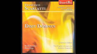 Francesco Scarlatti 1666– c1741  Dixit Dominus Christopher Monks Emma Kirkby [upl. by Alidus345]