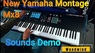 Playing The New Yamaha Montage M M8x  Sounds Demo [upl. by Fiske]