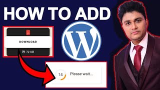 How to Add Download Timer in WordPress 2024  Advance Free Count down timer for WP [upl. by Atteynad]