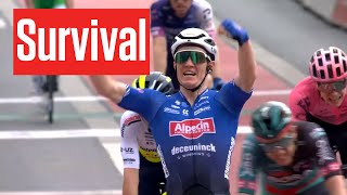 Escape Survives The Last Kilometers For 2023 EschbornFrankfurt Win [upl. by Odragde]