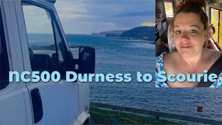 NC500 Durness to Scourie Exploring Smoo Cave cold water swimming and the tastiest Highlander [upl. by Nadeen463]