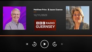 BBC Radio Guernsey interview Nov 2023 [upl. by Gamal]