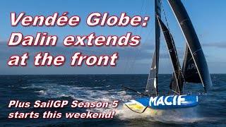 Vendée Globe Friday Evening Update  SailGP Season 5 starts tomorrow [upl. by Kynthia970]