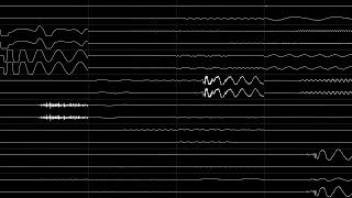 Maniacs of Noise  “Train of Truth” XM Oscilloscope View [upl. by Ainniz]