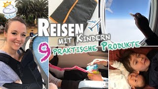 Reisen mit Baby und Kleinkind  9 praktische Produkte  mamiblock [upl. by Salchunas]