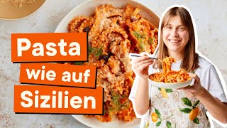 Sizilianische Pasta mit Sardinen [upl. by Aleil]