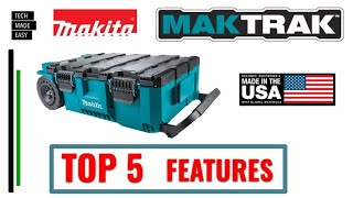 Makita MAKTRAK TOP 5 Features and more [upl. by Gayla]