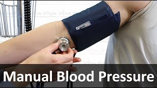 Manual Blood Pressure Measurement [upl. by Mannos768]