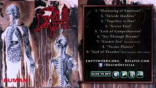 DEATH  HUMAN Reissue Full Album Stream [upl. by Yahsram91]