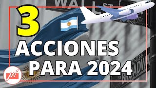 ACCIONES ARGENTINAS para INVERTIR en 2024 Esta es mi estrategia actualizada [upl. by Ahsennod]