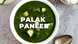 Instant Pot Palak Paneer l Healthy Palak Paneer Recipe  Flavours Treat [upl. by Calabrese]