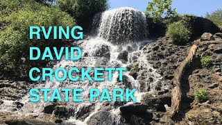 Rving at David Crockett State Park [upl. by Damle]