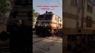 12963 Mewar Express 130kmph 🇮🇳  HNizamuddin  Udaipur City shorts train trending india [upl. by Keung]