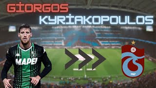 Giorgos Kyriakopoulos  Skills amp Plays   Welcome to Trabzonspor 🔴🔵 [upl. by Idoj893]