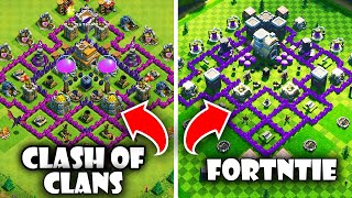 We Built Clash of Clans in Fortnite Creative [upl. by Monagan438]