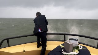 Uitvaart op het IJsselmeer 10 september 2024 [upl. by Abdul736]