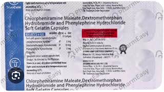 KASICS GEL Capsule Chlorpheniramine Maleate Dextromethorphan Hydrobromide and Phenylephrine Capsules [upl. by Mcloughlin]