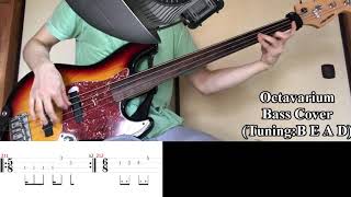 Dream Theater  Octavarium Bass Cover  Tab [upl. by Frissell]