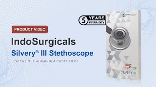 IndoSurgicals Silvery III Stethoscope [upl. by Kasevich]