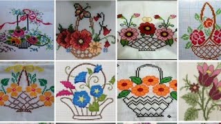 Cross Stitch Design for Table [upl. by Lenehc473]