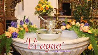 VI AGUA  CANTO BAUTISMAL PARA EL MOMENTO DE LA ASPERSIÓN  VIGILIA PASCUAL Y DOMINGOS [upl. by Alvina585]