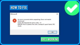 How to Fix Isdonedll Error While Installing Games on Windows 111087 [upl. by Marquet]