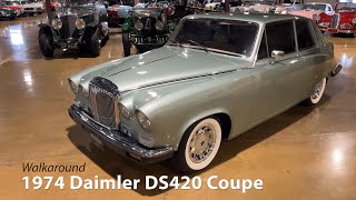 1974 Daimler DS420 Coupe  Walkaround [upl. by Kaden]