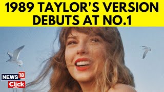 Taylor Swift’s ‘1989 Taylor’s Version’ Debuts At No 1 On Billboard  Taylor Swift Album  N18V [upl. by Minerva510]