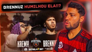 BRENNUZ X KAEMY  PRIMEIRA FASE  INTERESTADUAL 2024  REACT KEVIN CARLOS [upl. by Teleya342]