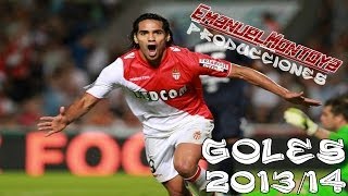 Falcao García  Goles AS Monaco ll 20132014 [upl. by Adnilev]