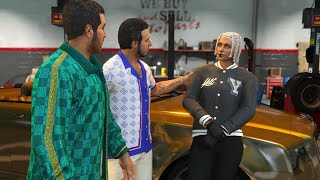 Meeting Yusuf Amir  Arab Money song  GTA Online [upl. by Sladen]