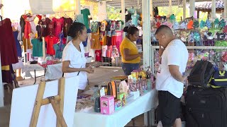 Emprendedores satisfechos con movimiento comercial en el Parque Nacional de Ferias [upl. by Mathews]