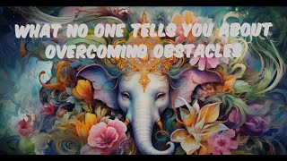 What NO ONE Tells You About Overcoming Obstacles [upl. by Ainniz]