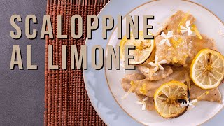 Scaloppine al limone  Ricette italiane  Sfizioso [upl. by Hamilah]