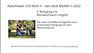 Automower 310 Mark II Besonderheiten [upl. by Dania]