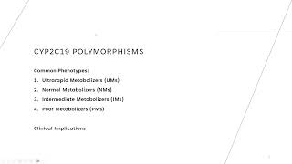 Pharmacokinetics Pharmacogenetics Pharmacogenomics amp Lexapro [upl. by Lewie]