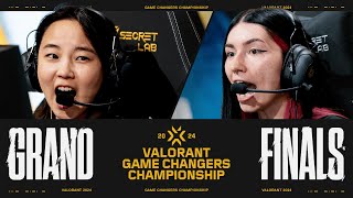 SR vs MIBR  VALORANT Game Changers Championship  Grand Finals [upl. by Kcirnek857]