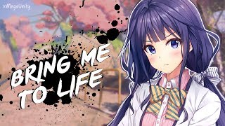 Nightcore  Bring Me To Life  Lyrics [upl. by Netsreik]