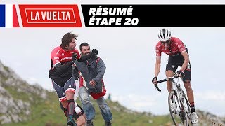 Résumé  Étape 20  La Vuelta 2017 [upl. by Bilak715]