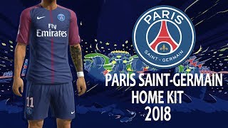 Pes2013  Paris SaintGermain • HOME Kit • 2018 [upl. by Lore]