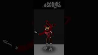 Foxy Animatronic Showcase Roblox avatar [upl. by Drapehs164]