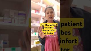 This is how patients describe about gastric Infront of doctor gastroschisiscomedy funny [upl. by Mohandas]